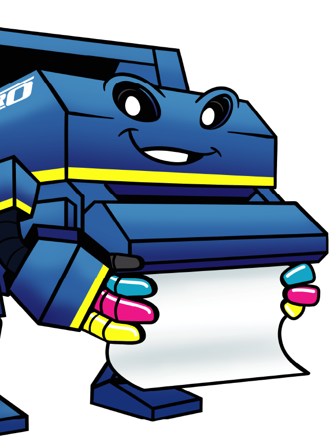 Print Hybrid Robot Mascot