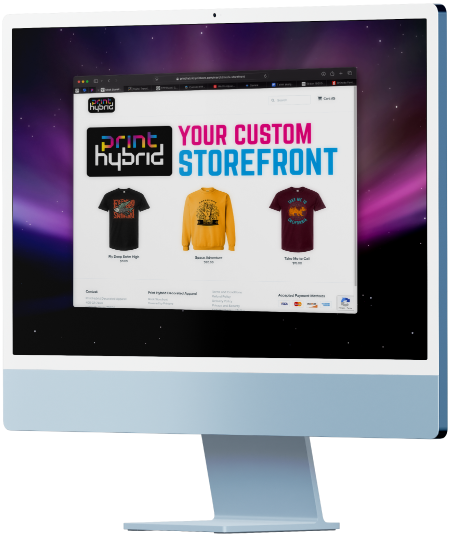 Custom Storefront on Mac